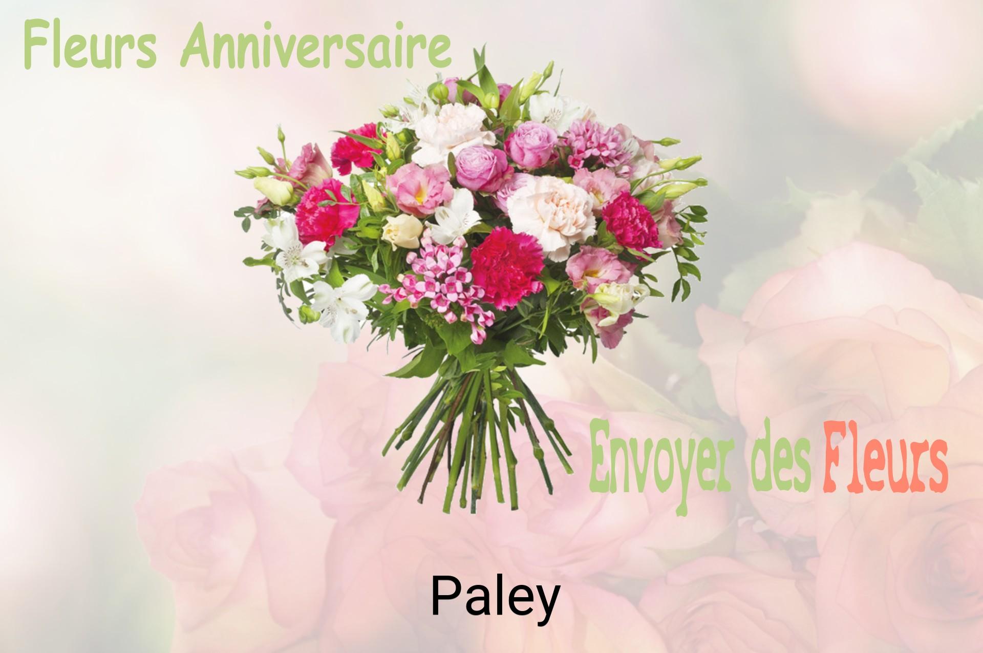 Bouquet de fleurs d’anniversaire livré à Paley